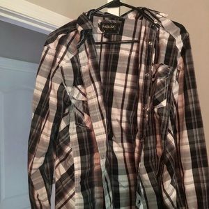 Men’s button up shirt